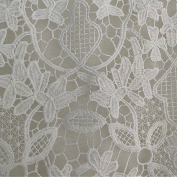 JAMES COVIELLO White Martigues Lace Shell Sleeveless Blouse size XS - Picture 10 of 11